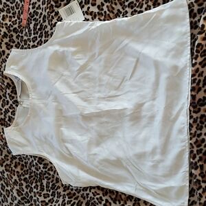 Jaclyn Smith Holiday Tweed group satin tank